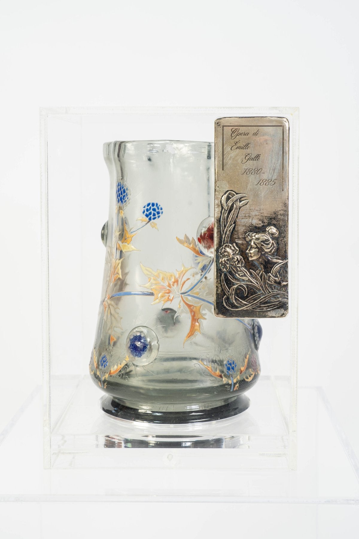 Vaso Emile Gallè fecit