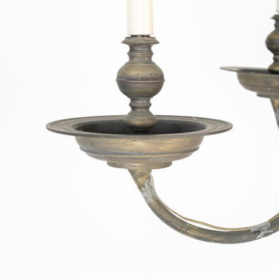 LAMPADRIO OLANDESE IN BRONZO DEL XIX SECOLO