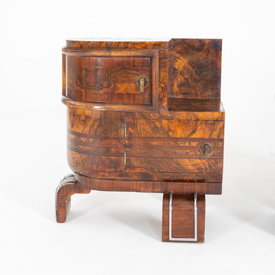 COPPIA DI COMODINI ART DECO 1950-1960