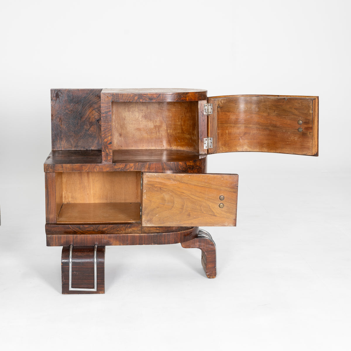 COPPIA DI COMODINI ART DECO 1950-1960