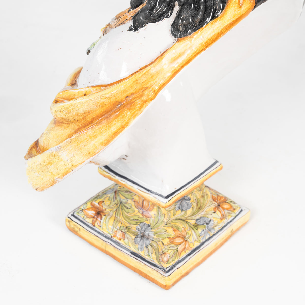 BACCO IN MAIOLICA FINE XIX SEC.
