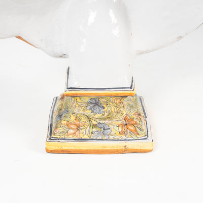 BACCO IN MAIOLICA FINE XIX SEC.