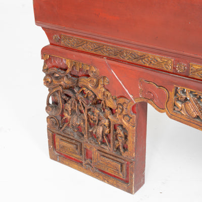LETTO NUZIALE CINESE - 1880-1900