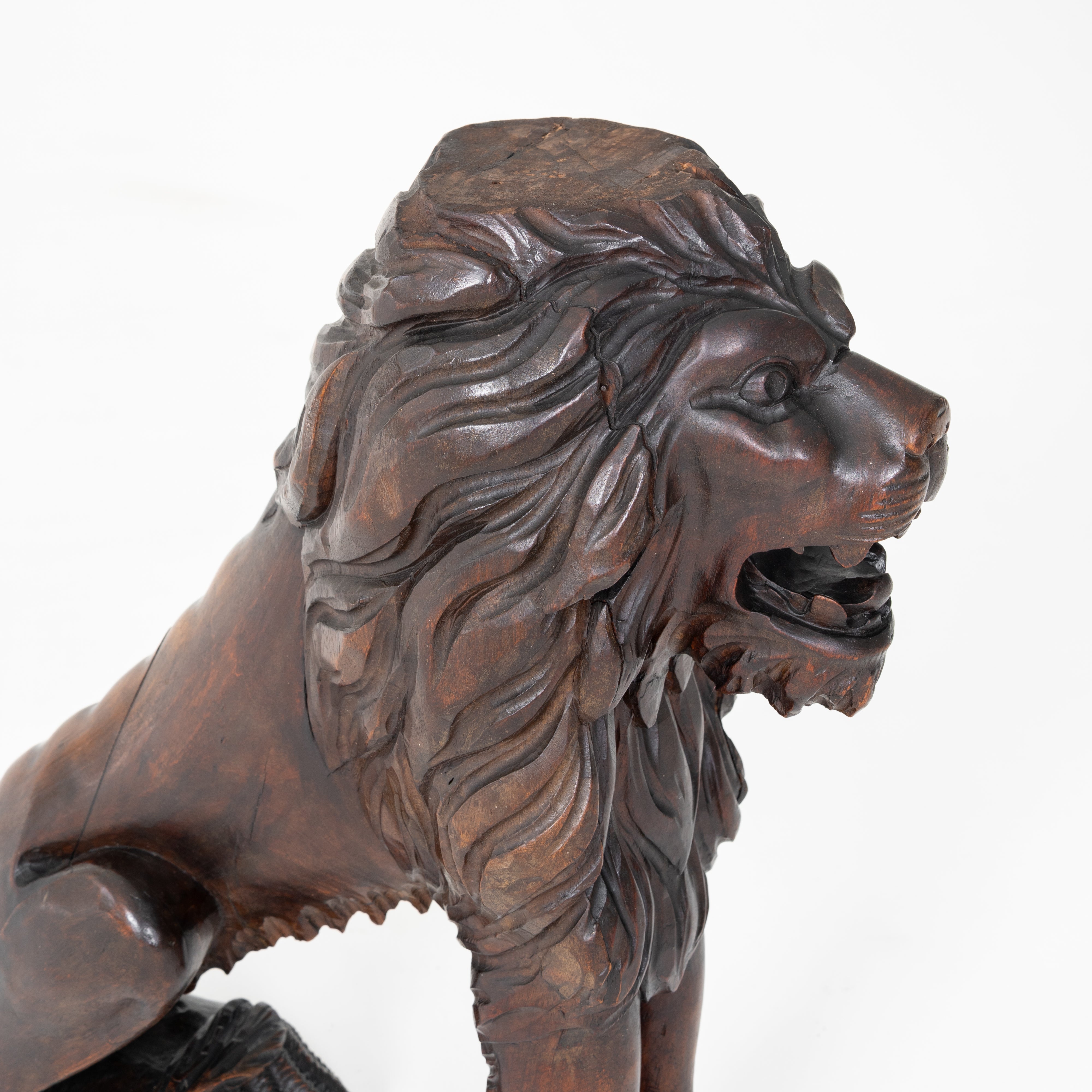 SCULTURA LEONE XIX SEC.