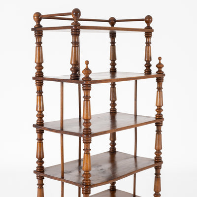 ETAGERE, FINE XIX SEC.