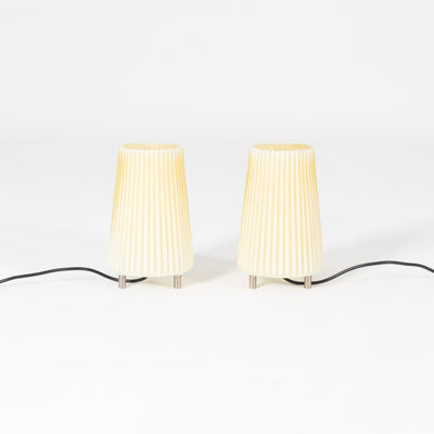 COPPIA LAMPADE DA TAVOLO DI AURELIANO TOSO X MURANO
