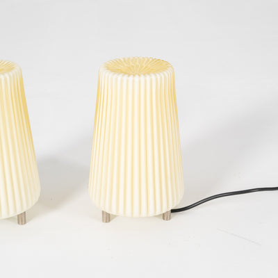 COPPIA LAMPADE DA TAVOLO DI AURELIANO TOSO X MURANO