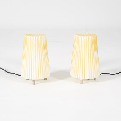 COPPIA LAMPADE DA TAVOLO DI AURELIANO TOSO X MURANO