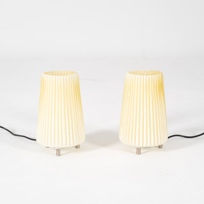 COPPIA LAMPADE DA TAVOLO DI AURELIANO TOSO X MURANO