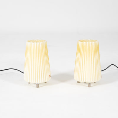 COPPIA LAMPADE DA TAVOLO DI AURELIANO TOSO X MURANO