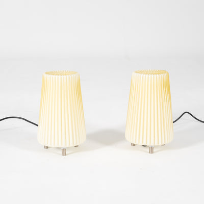 COPPIA LAMPADE DA TAVOLO DI AURELIANO TOSO X MURANO